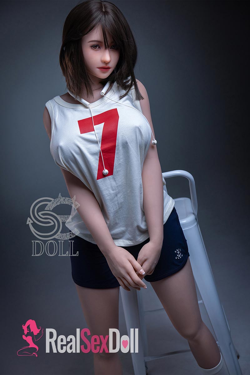 157cm / 5ft1 H-cup Variety Curvy Sex Doll Phoebe.C vista 3
