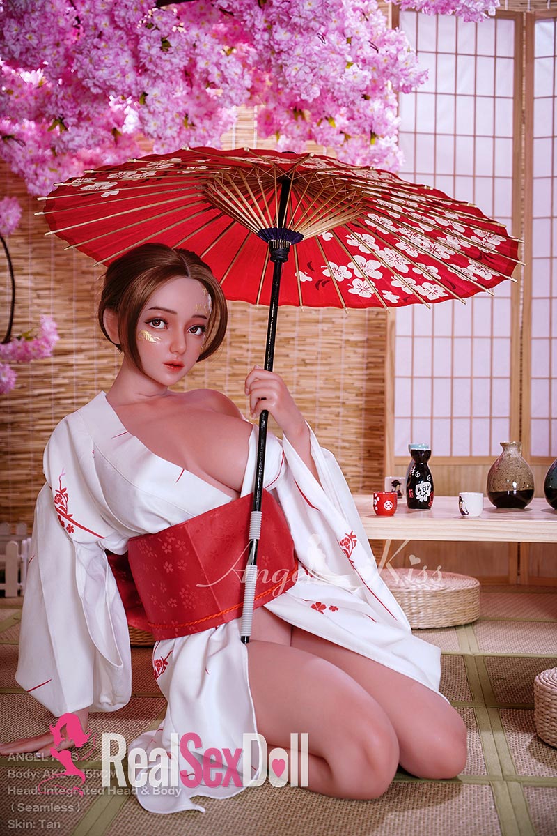 155cm / 5ft1 Full Silicone Seamless Neck Sex Doll Isabel vista 2