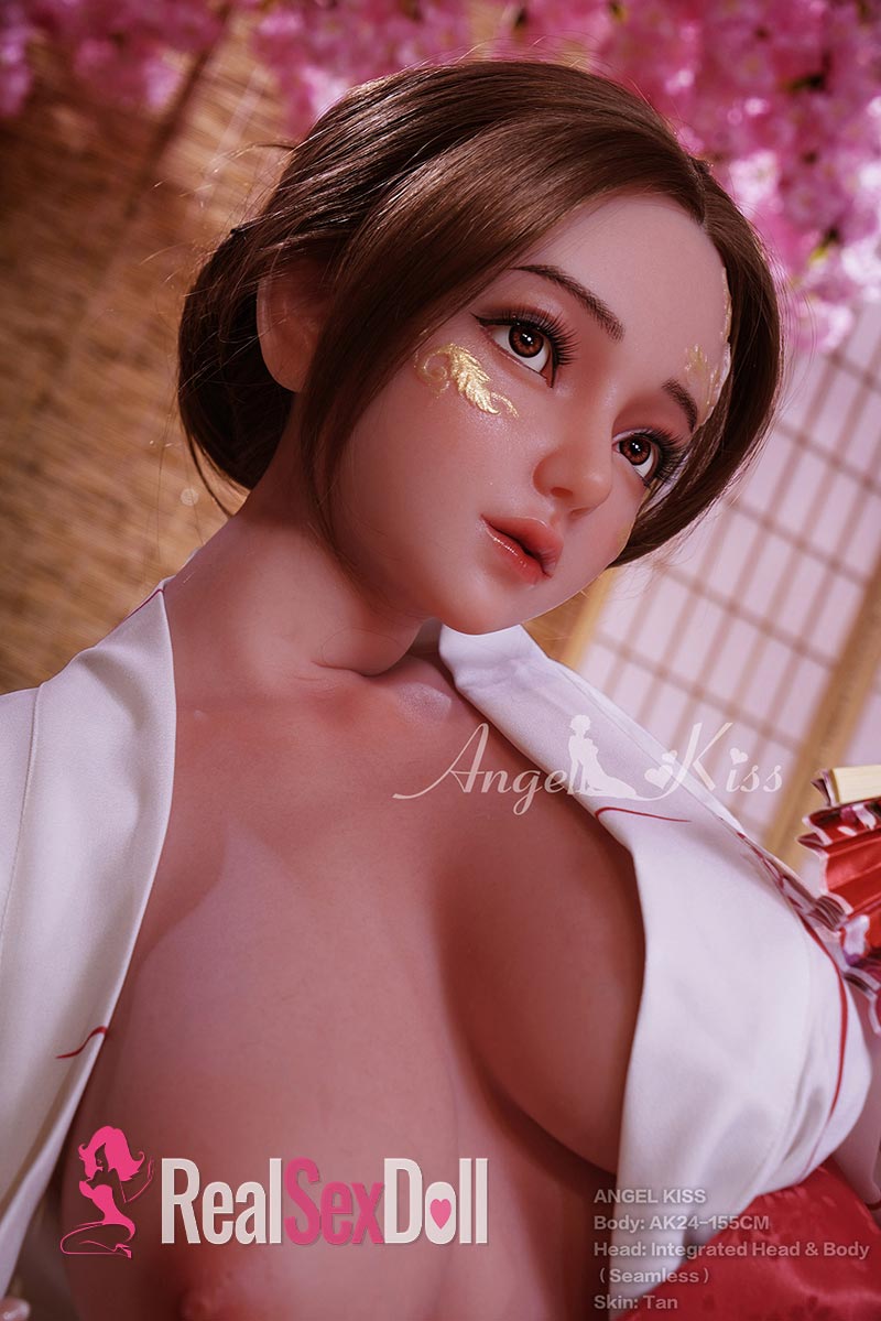 155cm / 5ft1 Full Silicone Seamless Neck Sex Doll Isabel vista 6