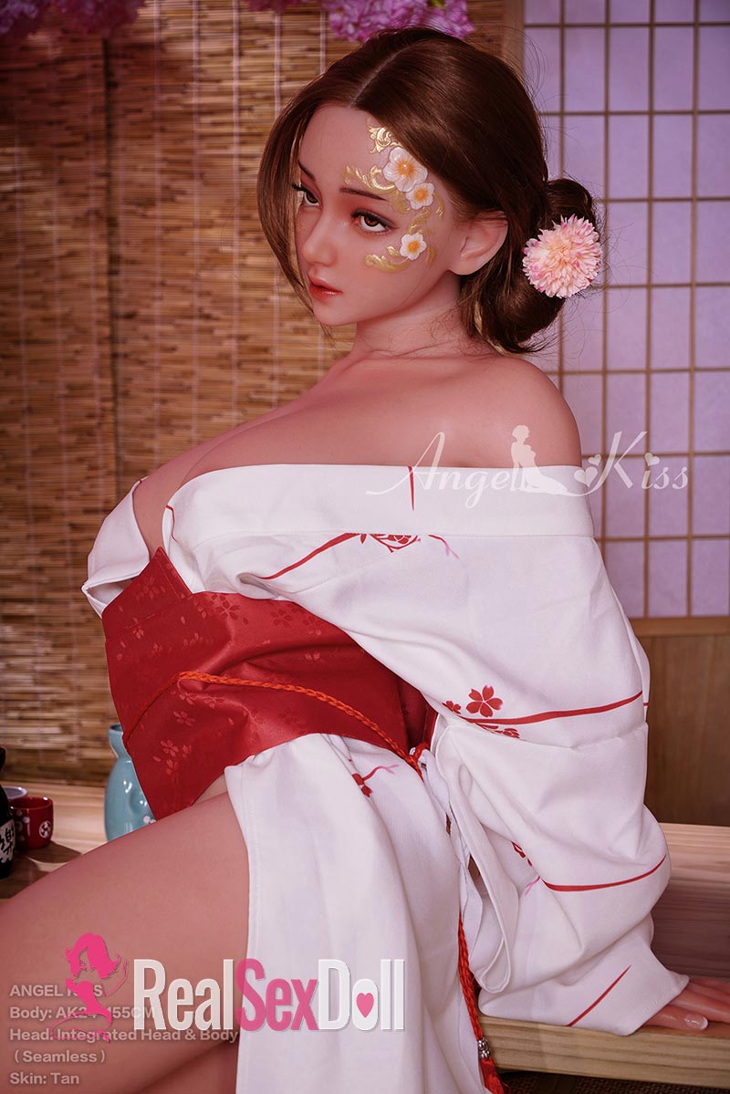 155cm / 5ft1 Full Silicone Seamless Neck Sex Doll Isabel vista 4