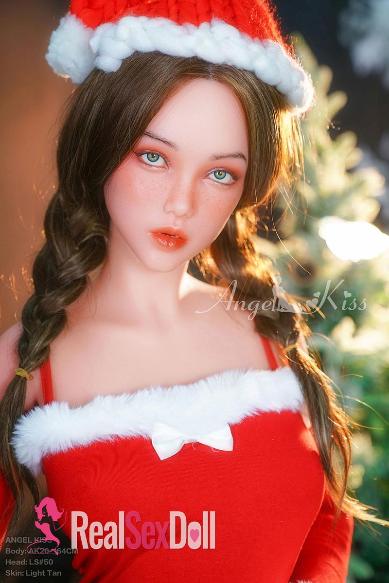 164cm / 5ft4 Christmas Silicone Sex Doll Beata with Head LS50 — 164cm — SILICONE