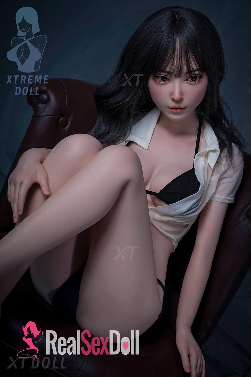 150cm / 4ft11 C-cup Silicone Sex Doll Lin with XT-20 Head — 150cm — SILICONE