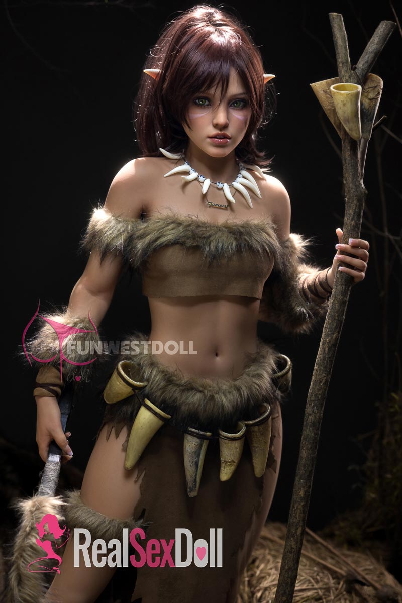 159cm / 5ft2 A-cup TPE Sex Doll Natural Kylie With #40 Head vista 4