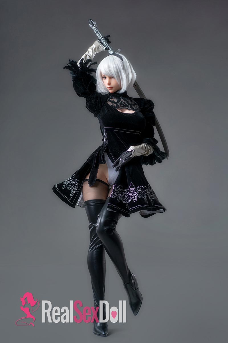 171cm / 5ft7 G-Cup Cosplay Silicone Love Doll 2B No.18 vista 3
