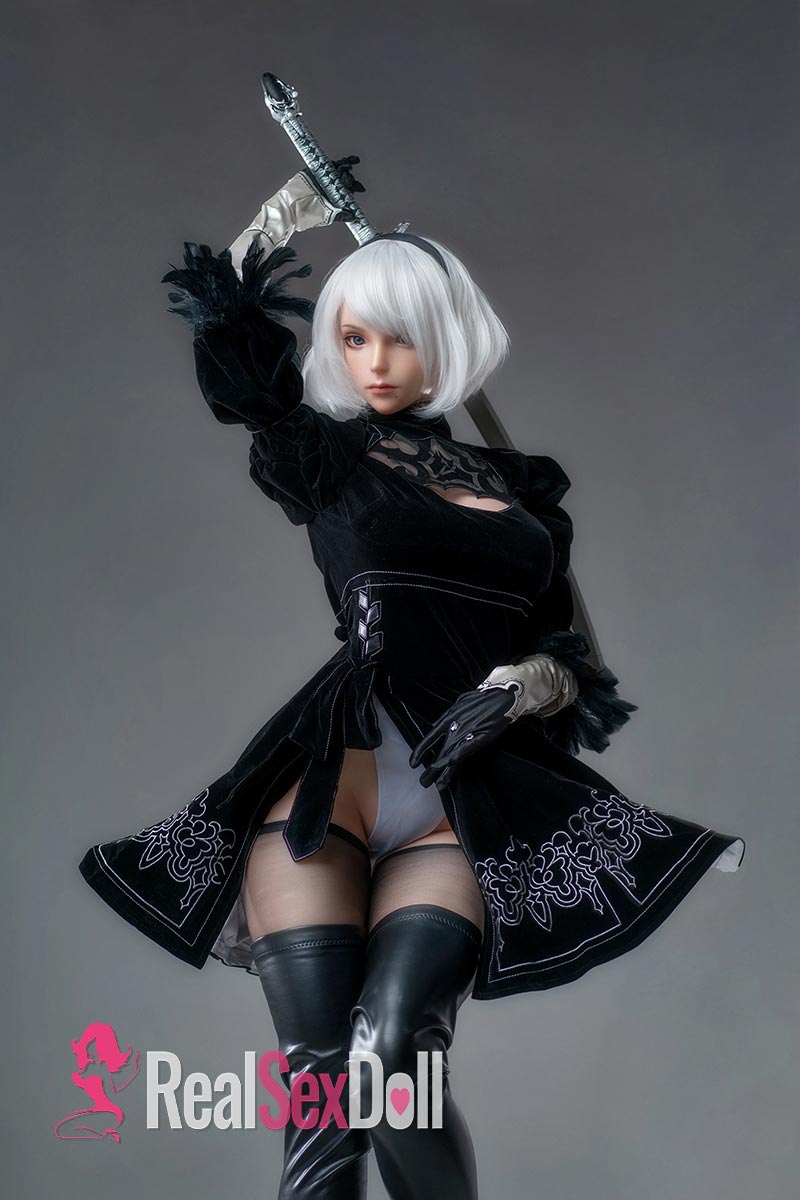 171cm / 5ft7 G-Cup Cosplay Silicone Love Doll 2B No.18 vista 5