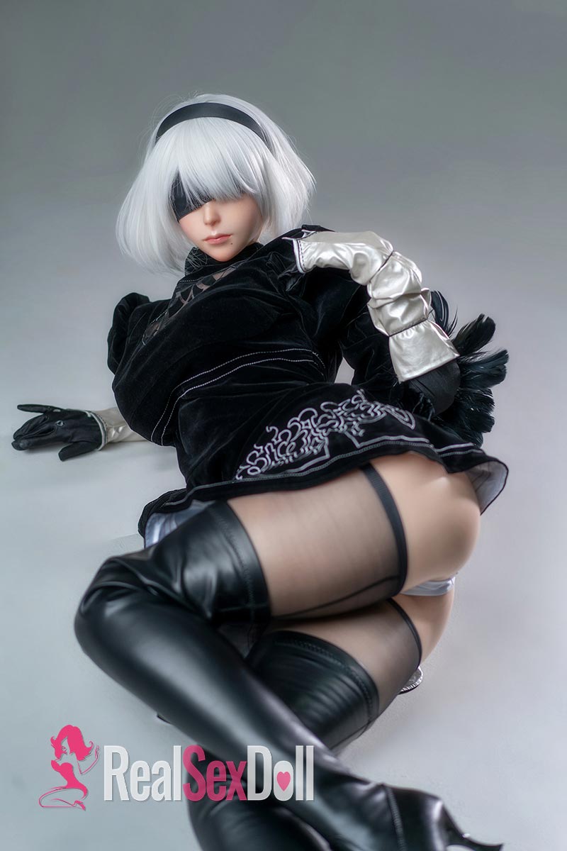 171cm / 5ft7 G-Cup Cosplay Silicone Love Doll 2B No.18 vista 4