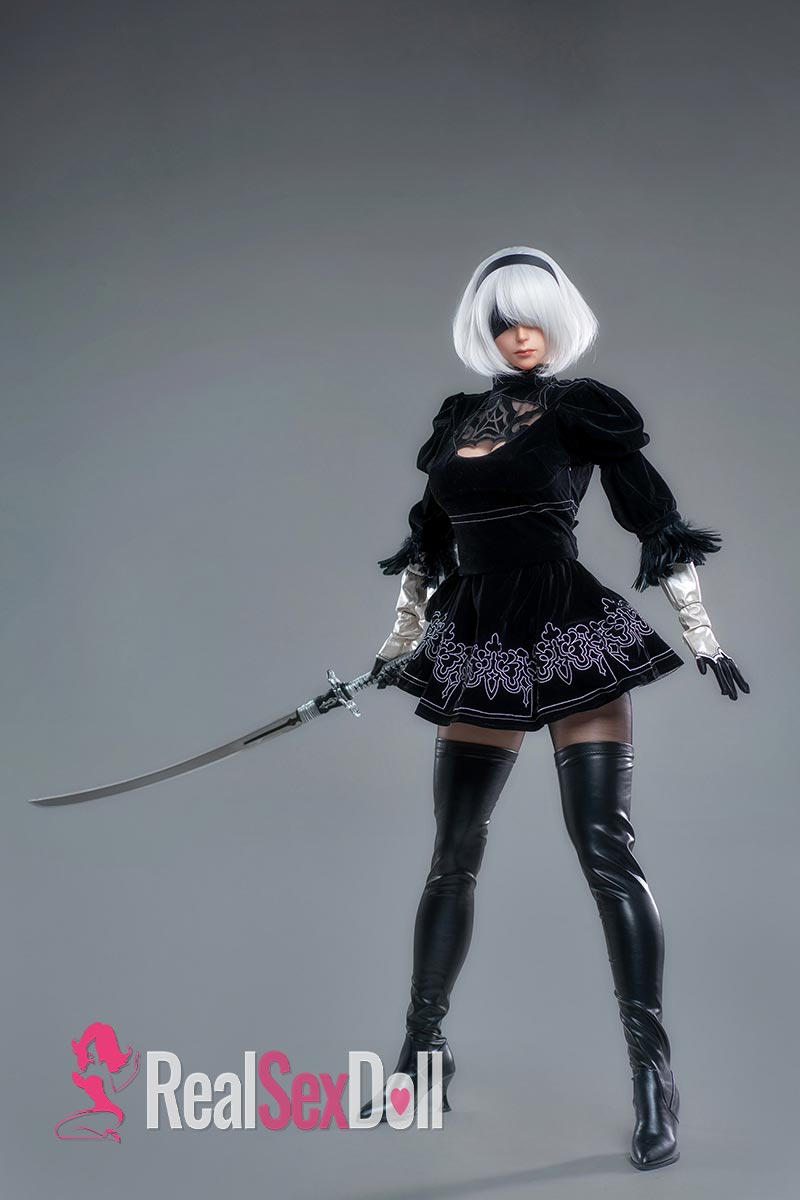 171cm / 5ft7 G-Cup Cosplay Silicone Love Doll 2B No.18 vista 7
