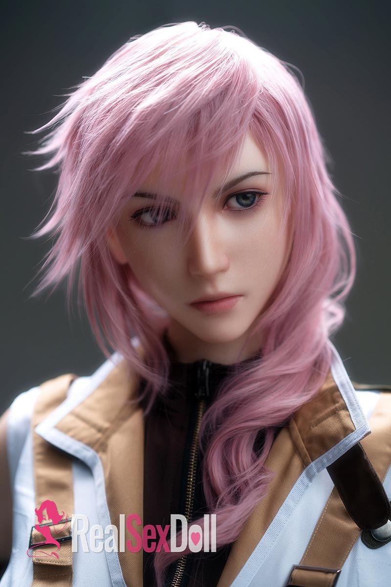 171cm / 5ft7 G-Cup Cosplay Silicone Love Doll Head  No.19 — 171cm — SILICONE