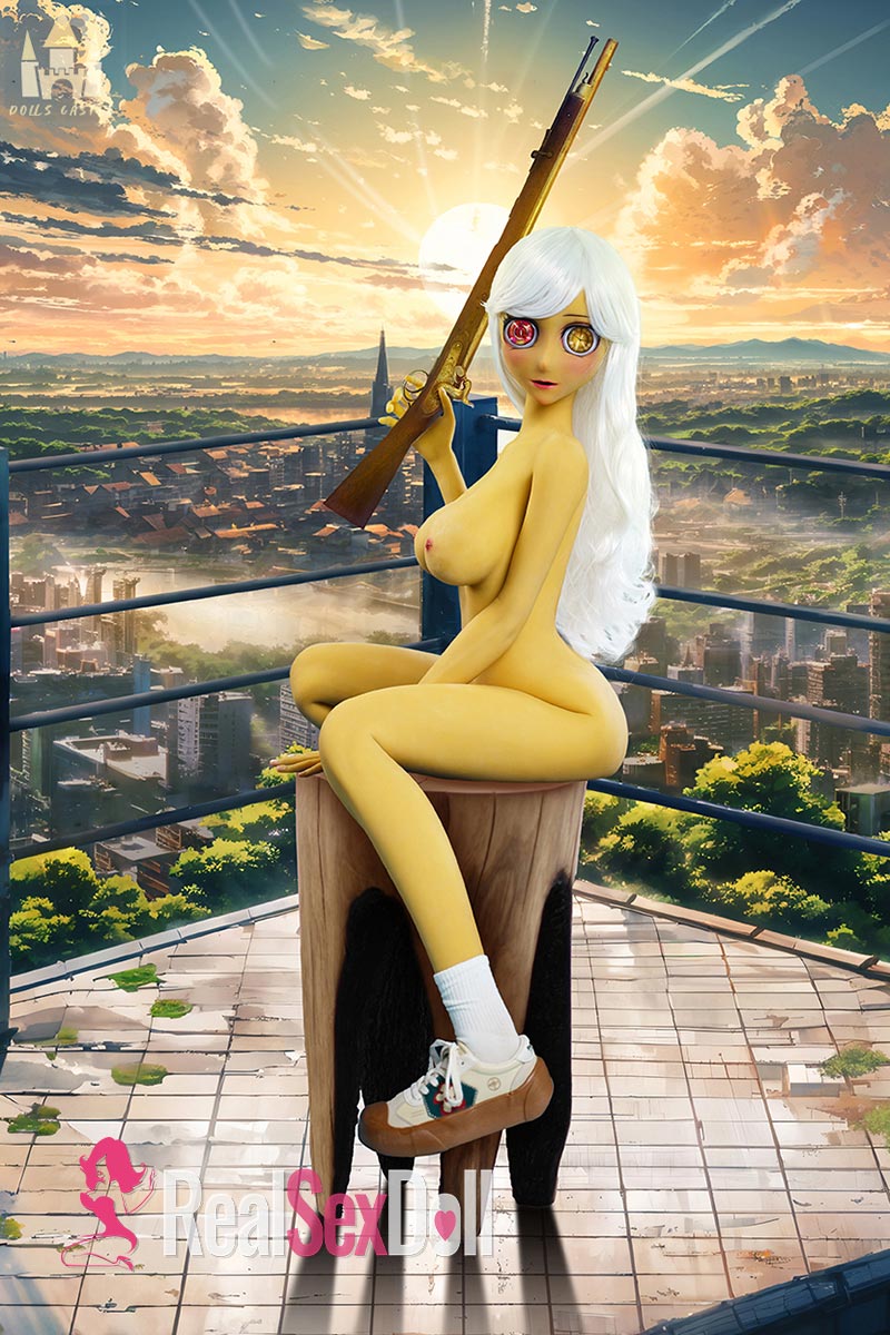 160cm / 5ft3 D-Cup Seamless Neck TPE Sex Doll Mimi vista 8