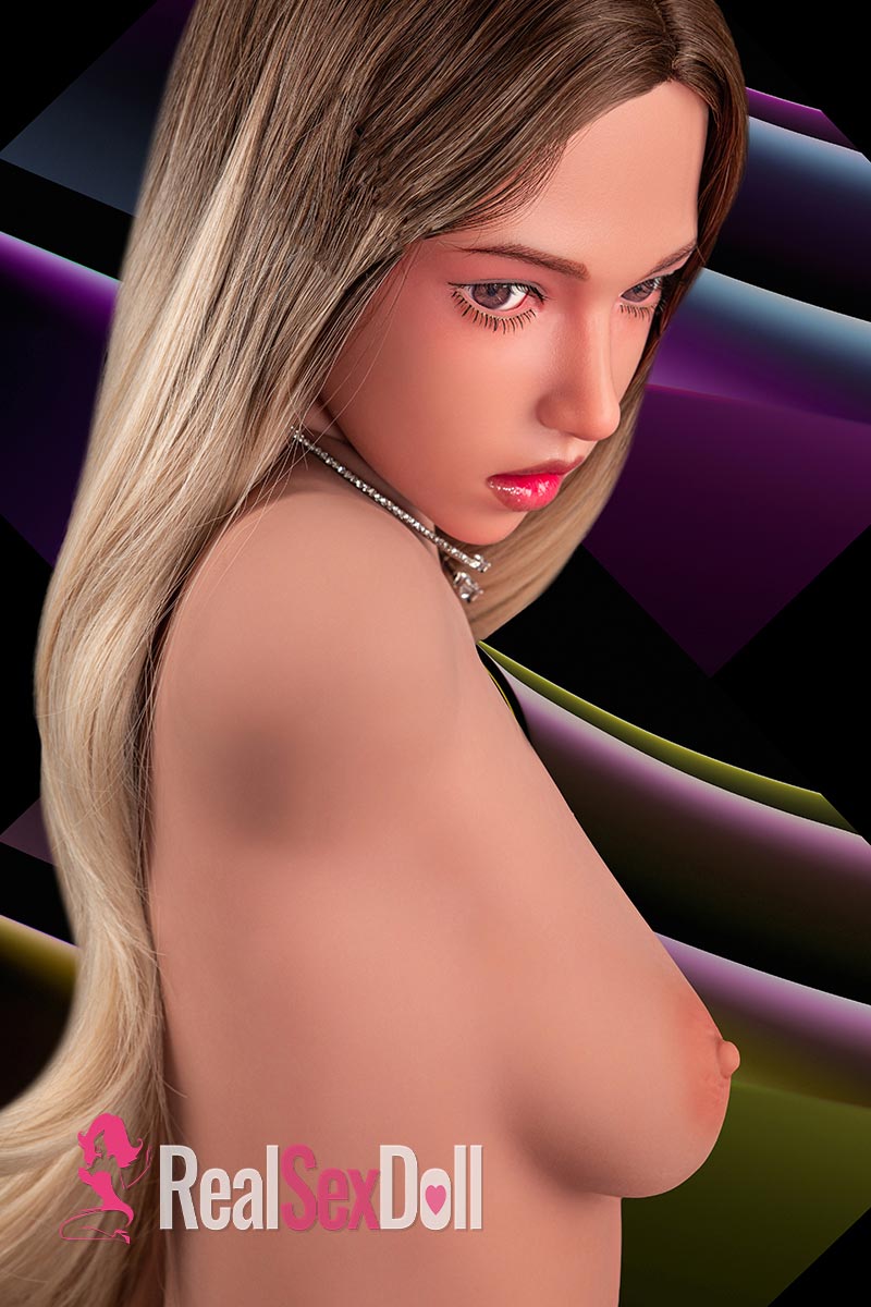 110/ 3ft6 Hybrid Sex Doll Torso 877# with Silicone Head Grace Black vista 8