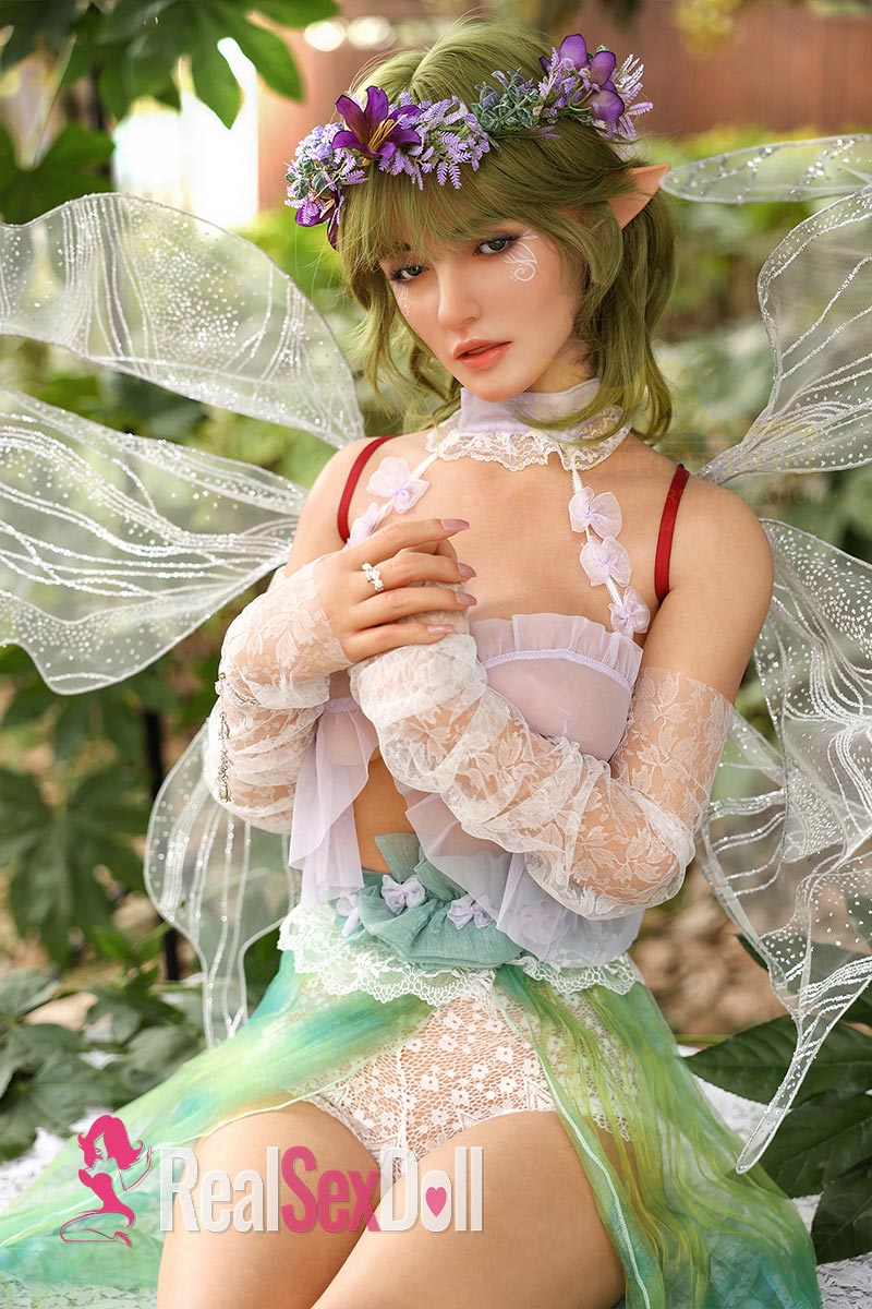 167cm 5ft6 ELF Full Silicone Sex Doll Echo With Head S48 vista 4