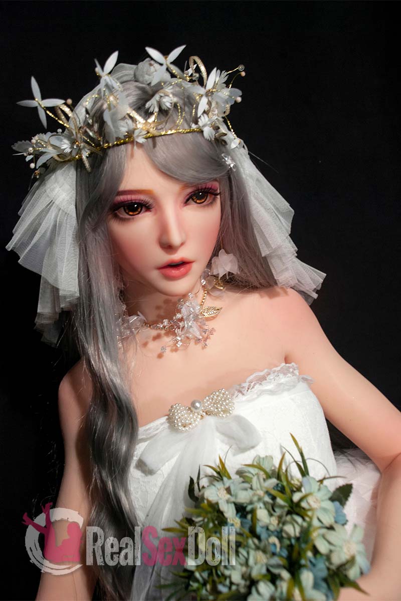 150cm/4ft11 Silicone Bride Sex Doll Yoshida Ayumi With Head HB027 vista 6