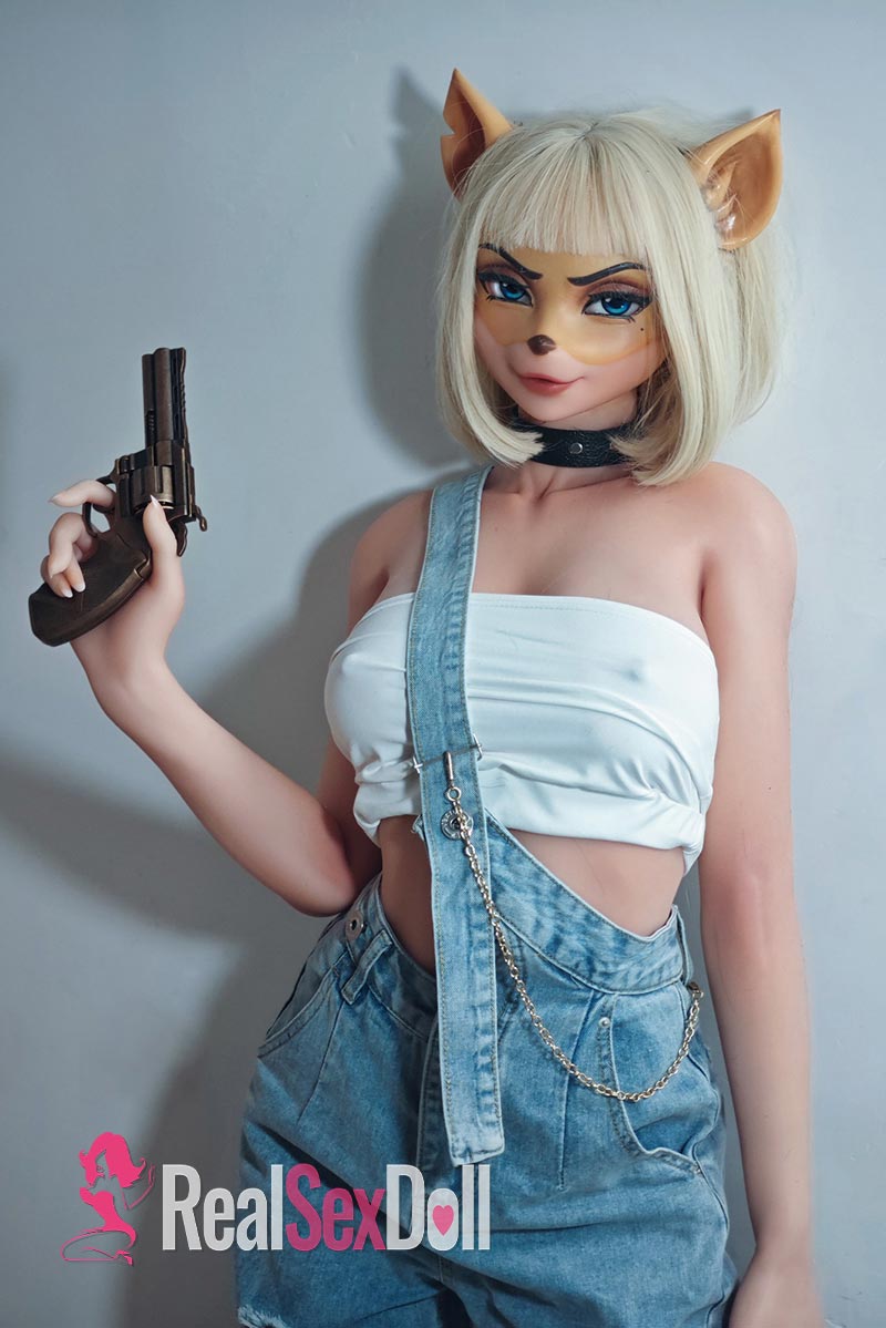 165cm / 5ft5 M Anime Silicone Sex Doll Zana Fox With Head ZHC004
