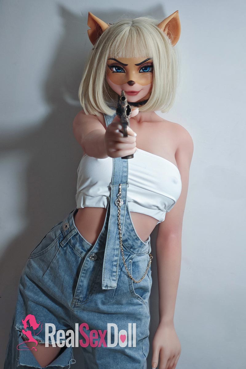 165cm / 5ft5 M Anime Silicone Sex Doll Zana Fox With Head ZHC004 vista 6