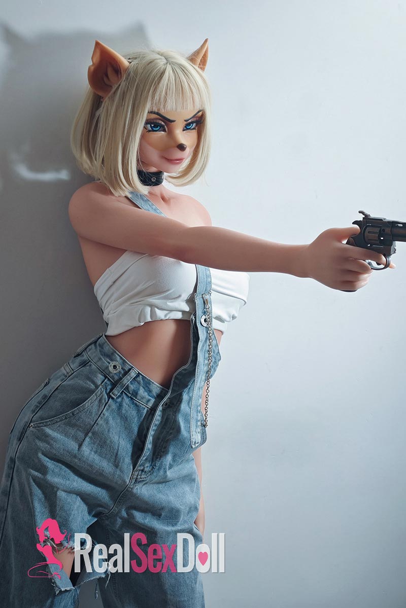 165cm / 5ft5 M Anime Silicone Sex Doll Zana Fox With Head ZHC004 vista 3