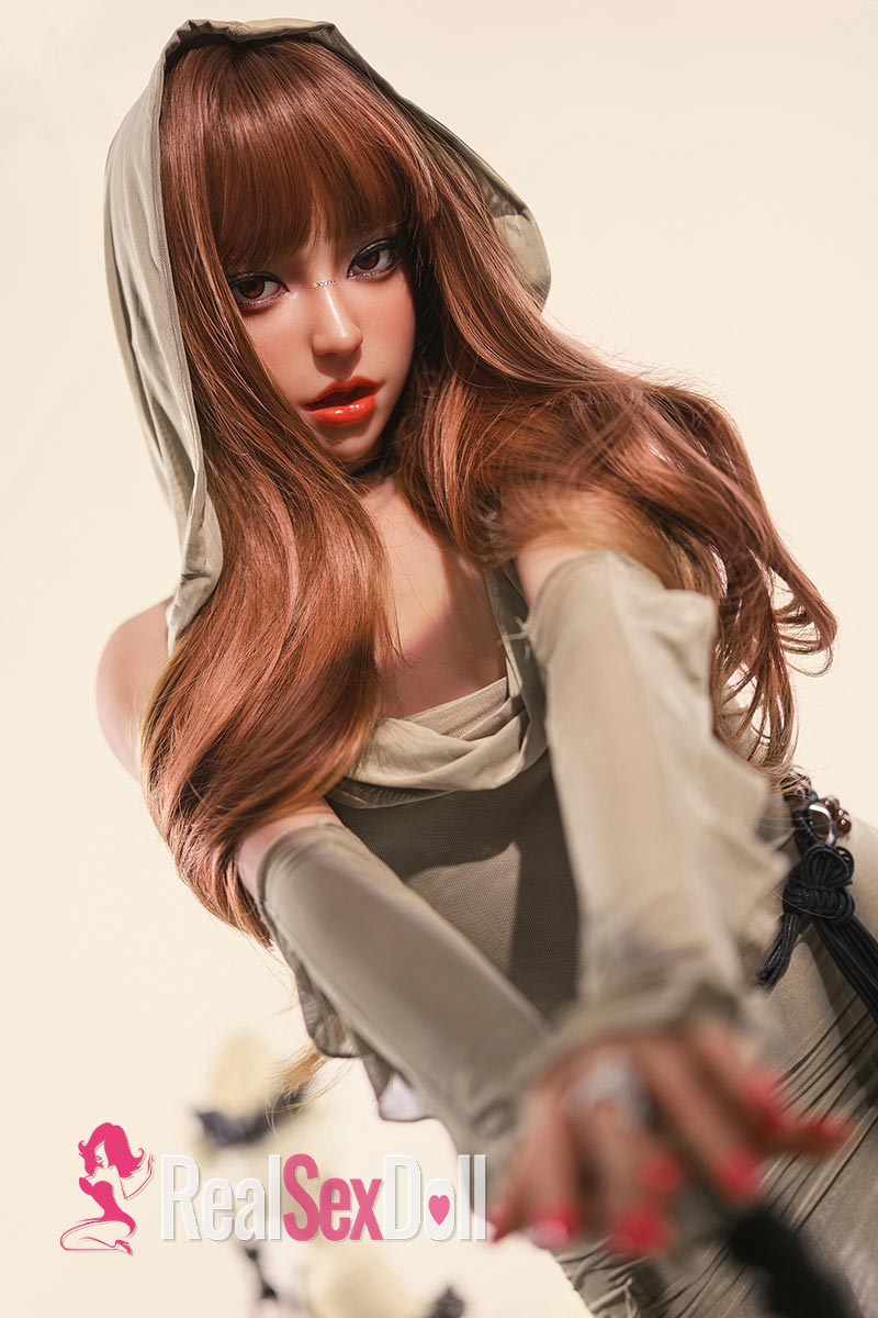 160cm / 5ft3 A-cup Hybrid Sex Doll Giselle With Head M5(Movable Jaw) vista 4