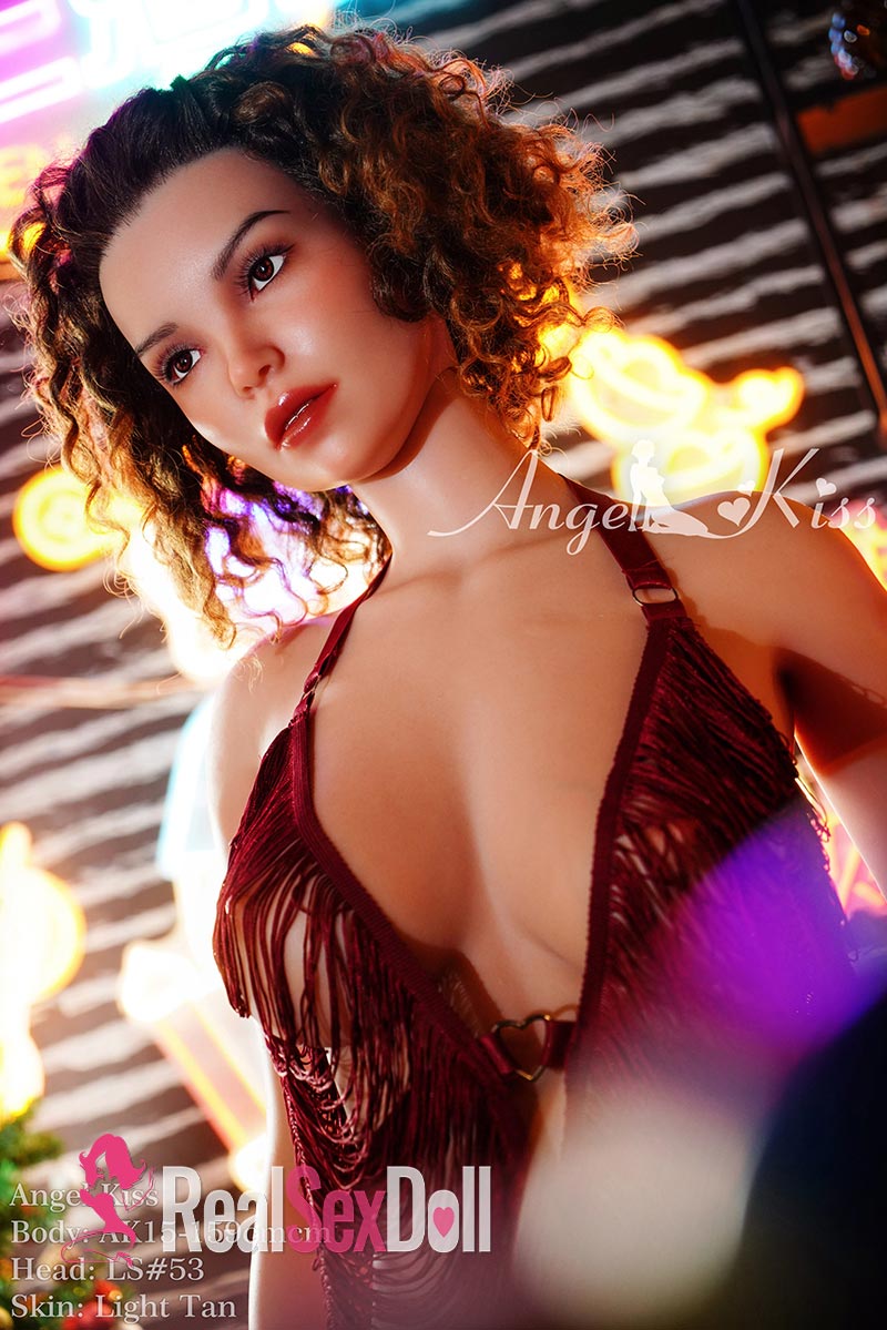 159cm / 5ft2 AK15 Full Silicone Love Doll Tabitha With Head LS#53 vista 5
