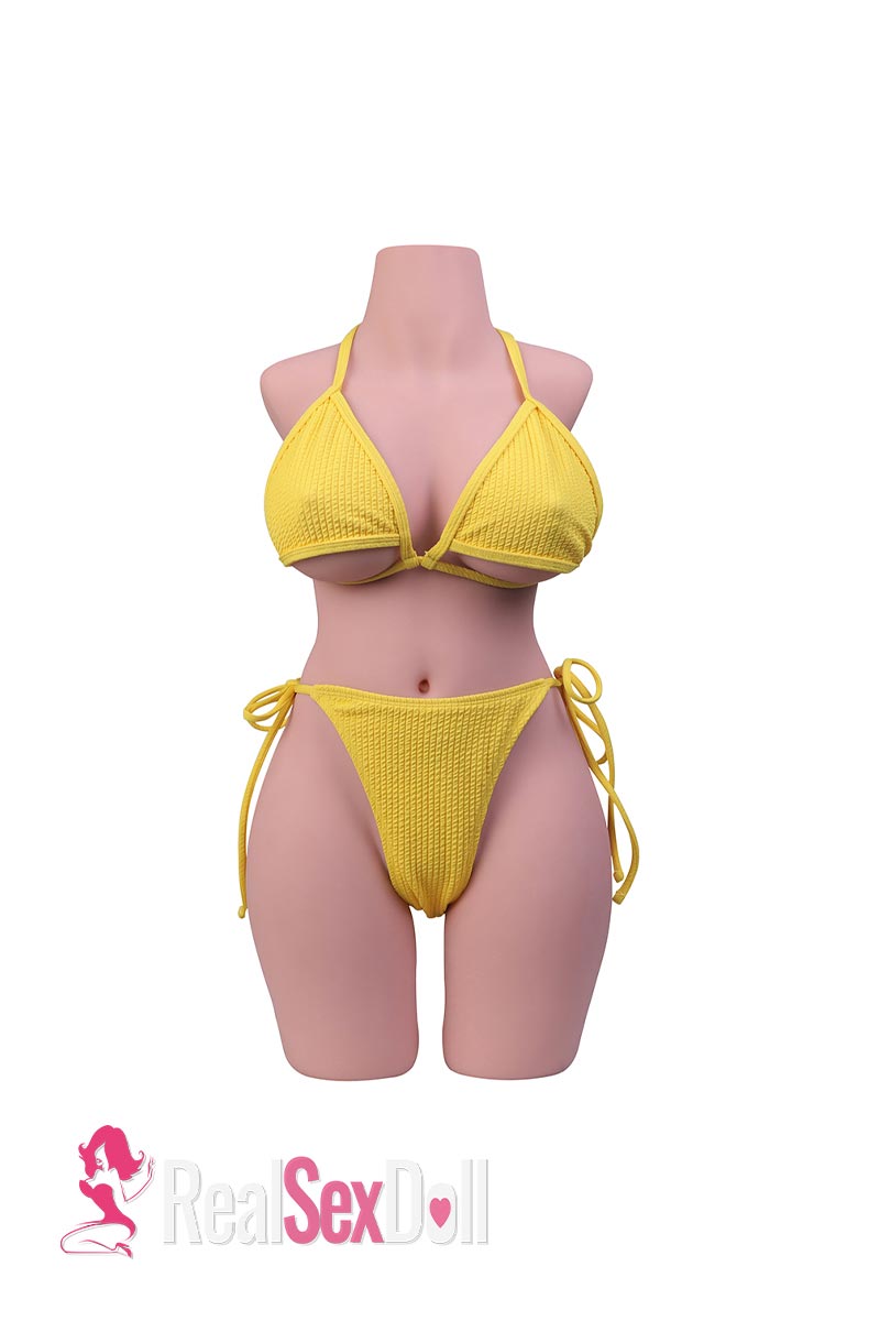 75cm 45.2lbs Sex Doll Torso Mona Wheat [USA Stock] — 75cm — TPE