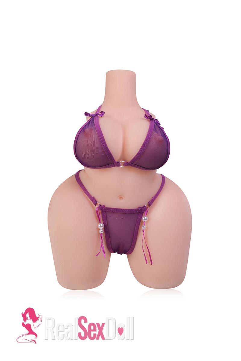 41cm 16.5lbs BBW Sex Doll Torso Rosaline Fair [USA Stock] — 41cm — TPE