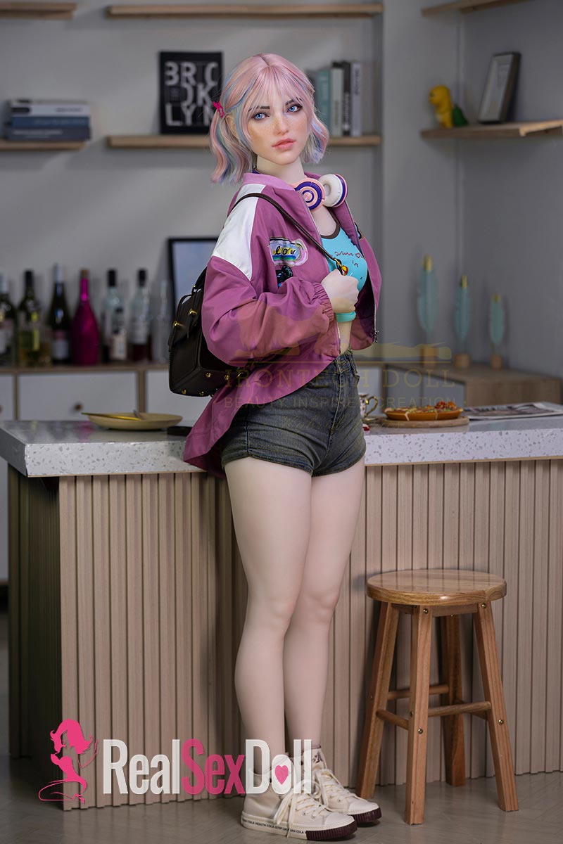 162cm / 5ft4 Hybrid Sex Doll Heidi With Silicone Head S46 vista 7