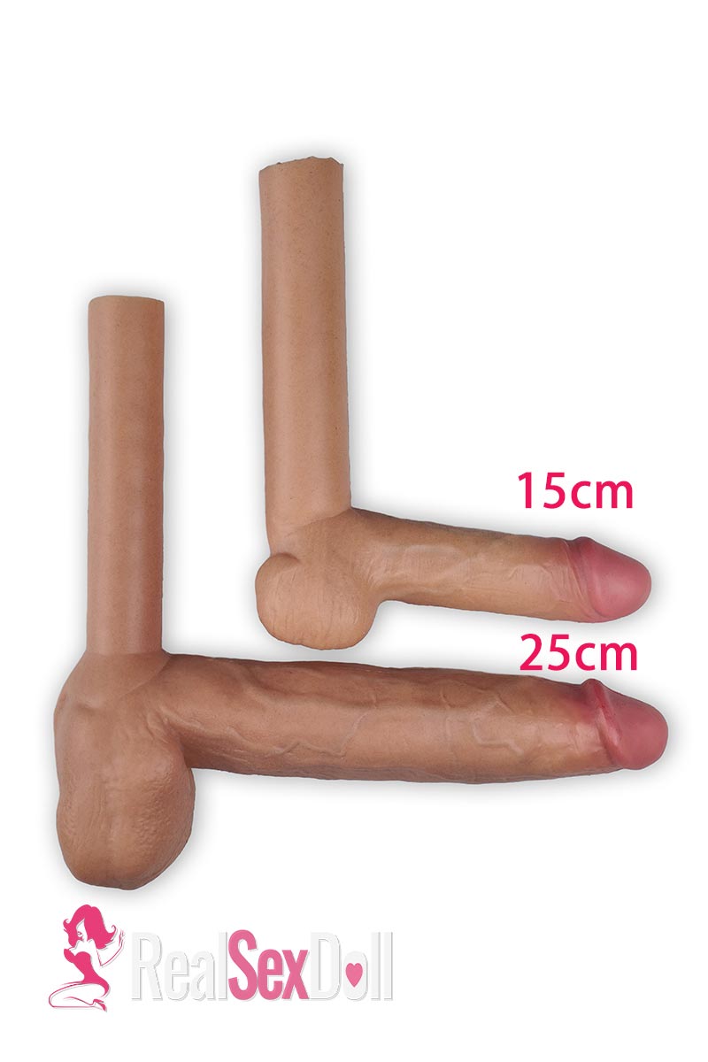 Irontech Shemale Penis Sex Doll Silicone Dildo — TPE