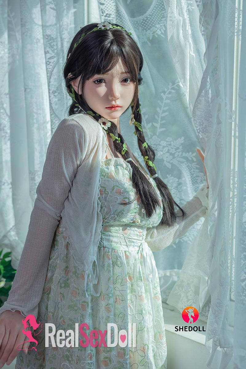 158cm / 5ft2 C-cup Lovely Sex Doll Qingning (Custom Makeup 2.0) vista 7