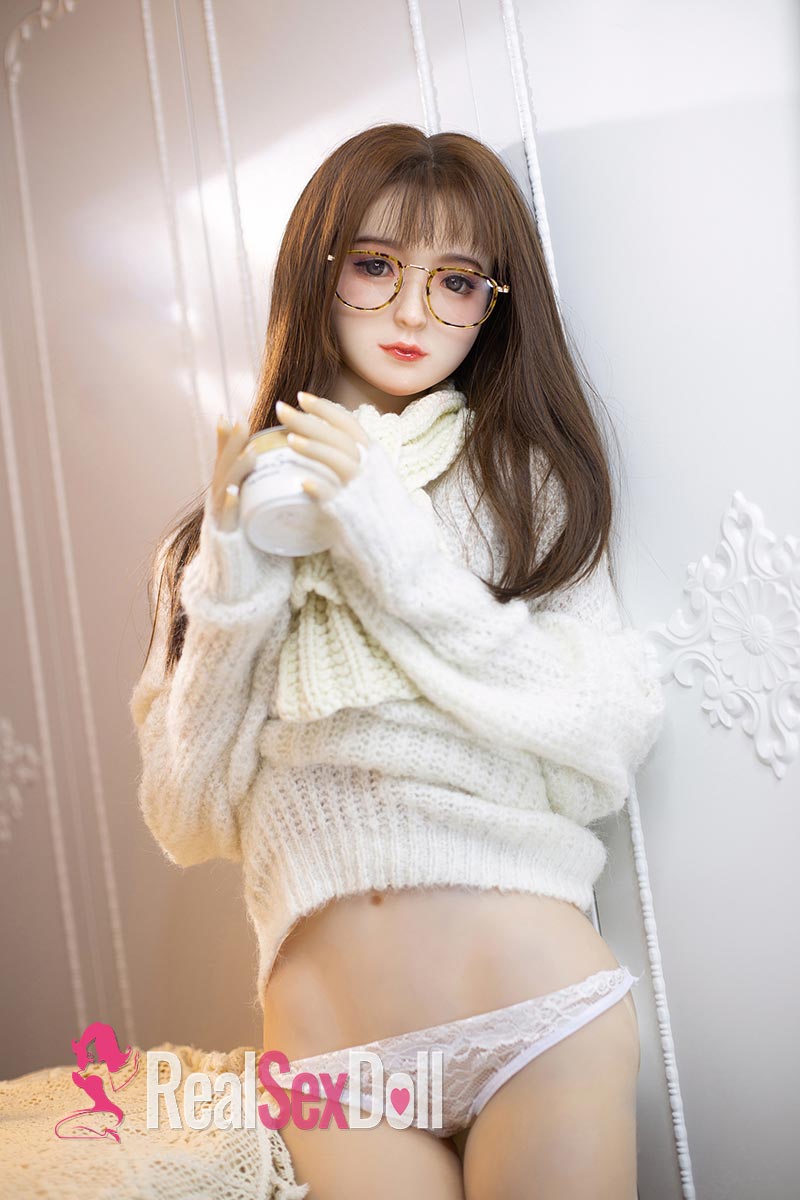 148cm / 4ft10 Skinny Hybrid Sex Doll with Silicone Head #AB2 vista 7