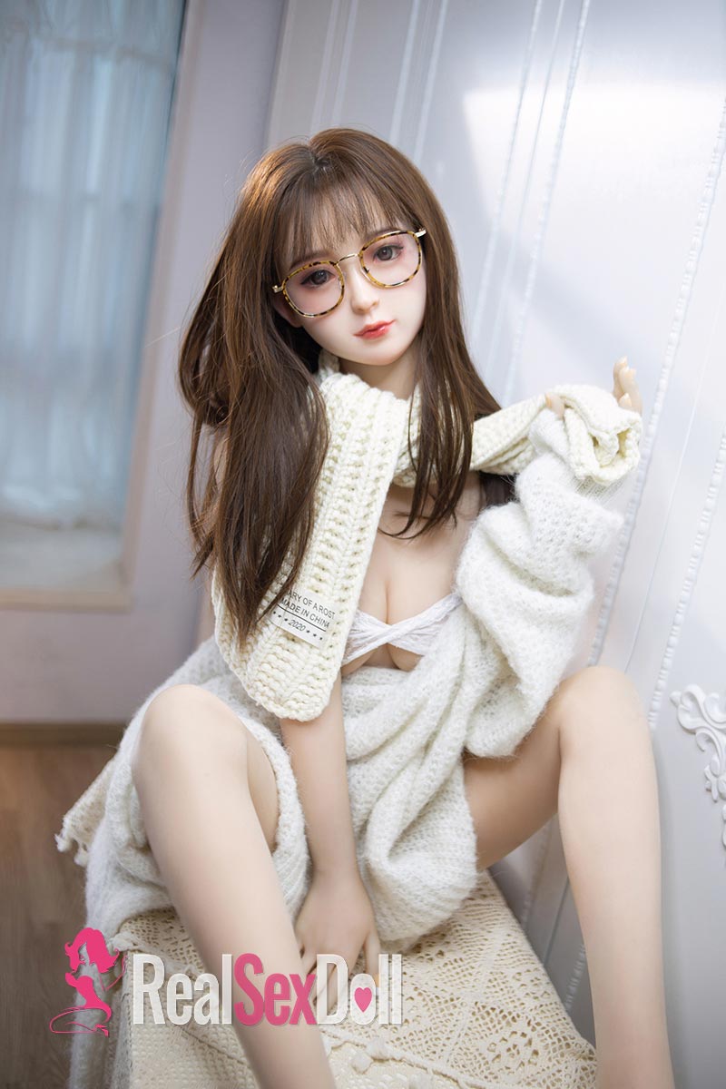 148cm / 4ft10 Skinny Hybrid Sex Doll with Silicone Head #AB2 vista 4