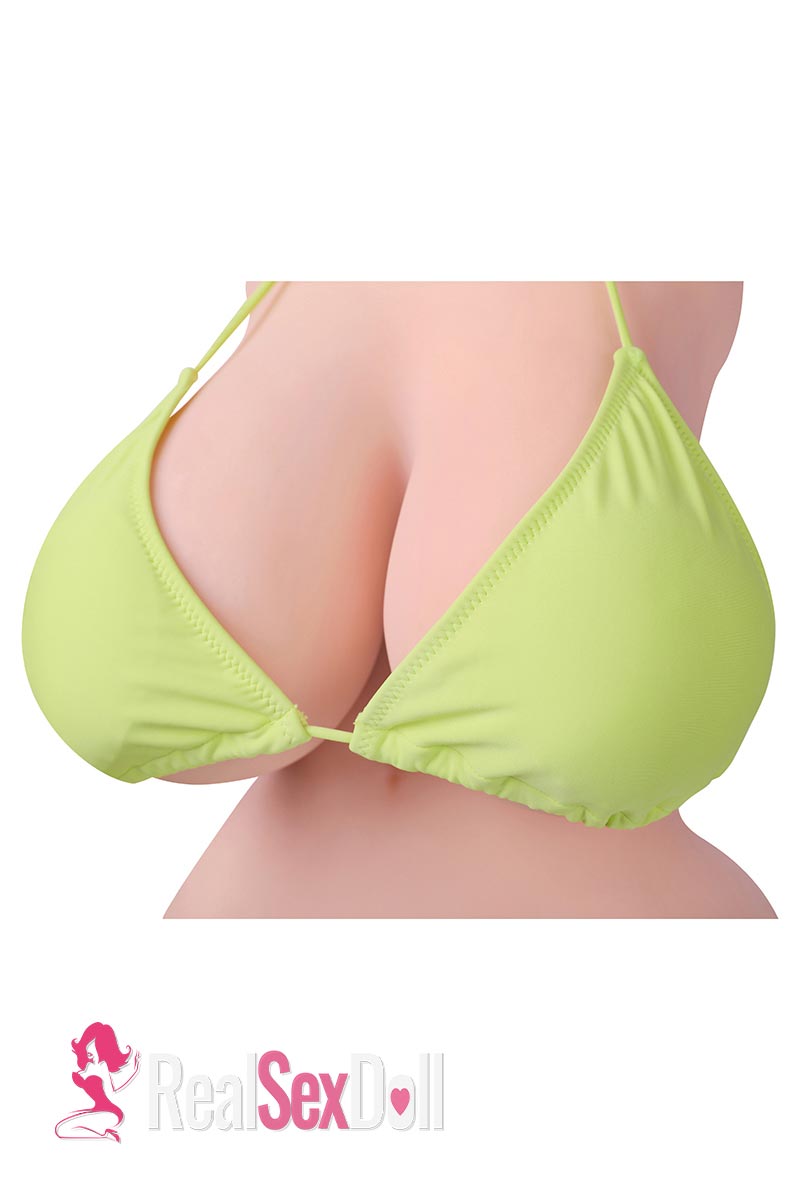 57cm 34.2lbs Sex Doll Torso Natalia With Fuckable Breast Fair [USA Stock] vista 5