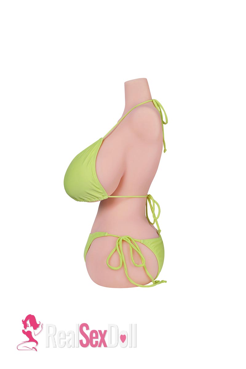 57cm 34.2lbs Sex Doll Torso Natalia With Fuckable Breast Fair [USA Stock] vista 8