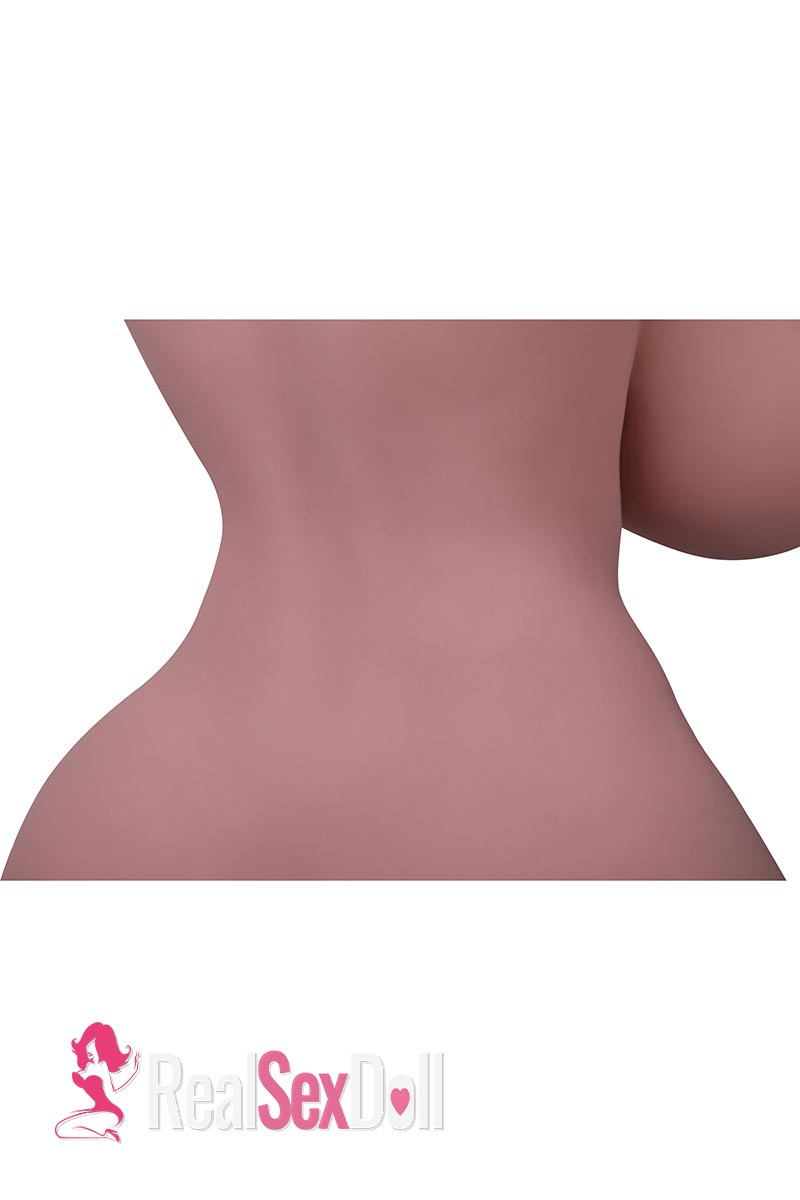 57cm 34.2lbs Sex Doll Torso Natalia With Fuckable Breast Wheat [USA Stock] vista 7