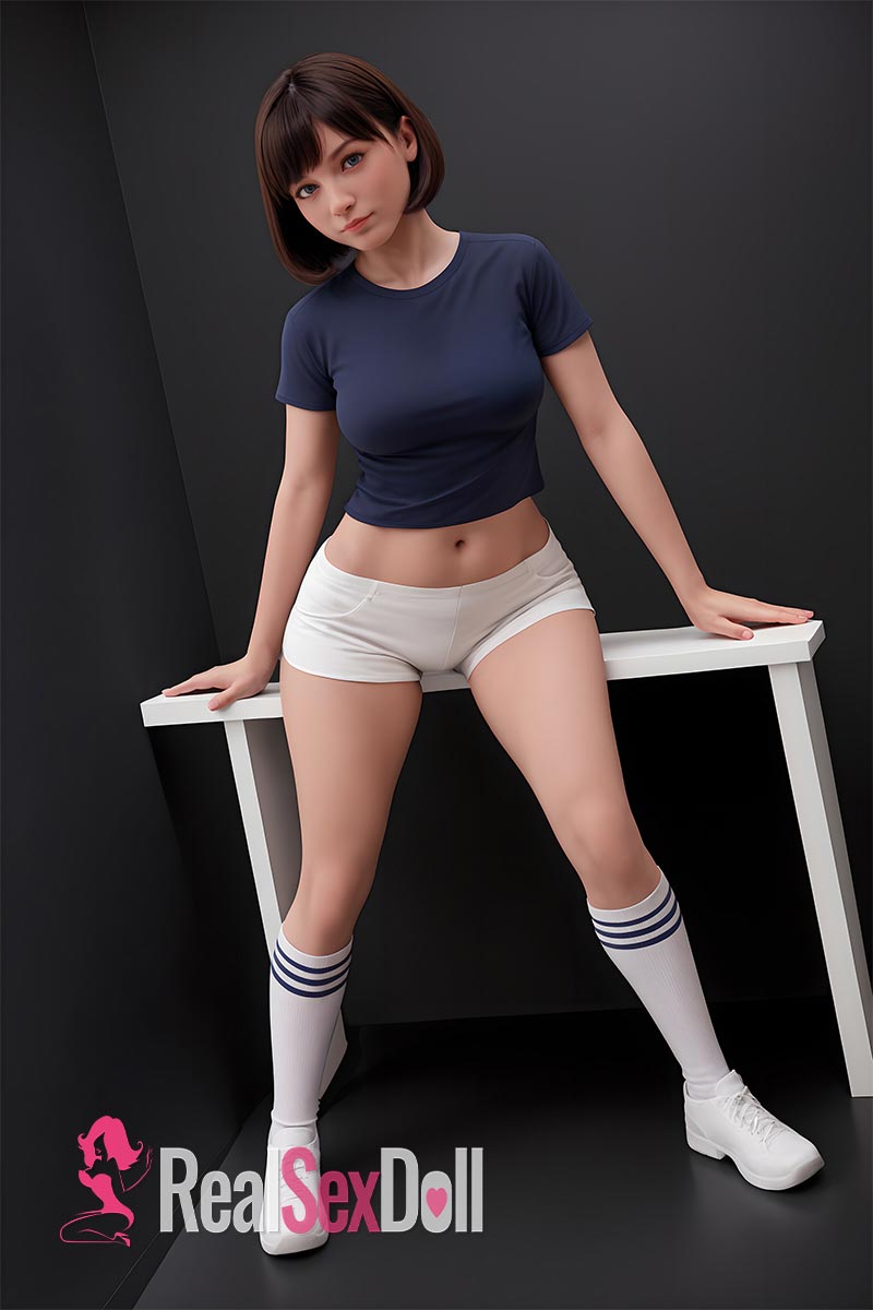 151cm / 4ft11 Lovely Hybrid Sex Doll with Silicone Head #AB17 vista 8