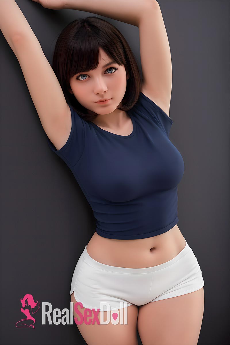 151cm / 4ft11 Lovely Hybrid Sex Doll with Silicone Head #AB17 vista 4