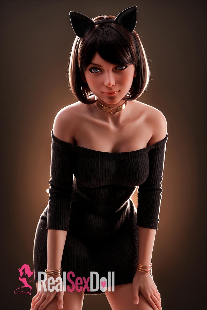 151cm / 4ft11 Cuvry Hybrid Sex Doll with Silicone Head #AB17 vista 4