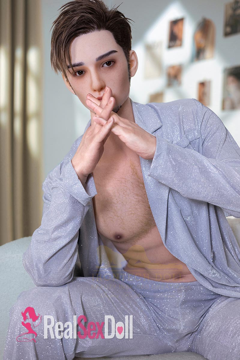 170cm / 5ft7 Male Silicone Sex Doll John with Head M10 vista 5
