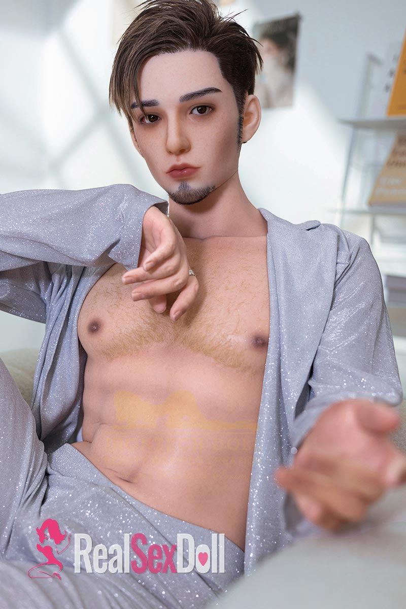 170cm / 5ft7 Male Silicone Sex Doll John with Head M10 vista 3