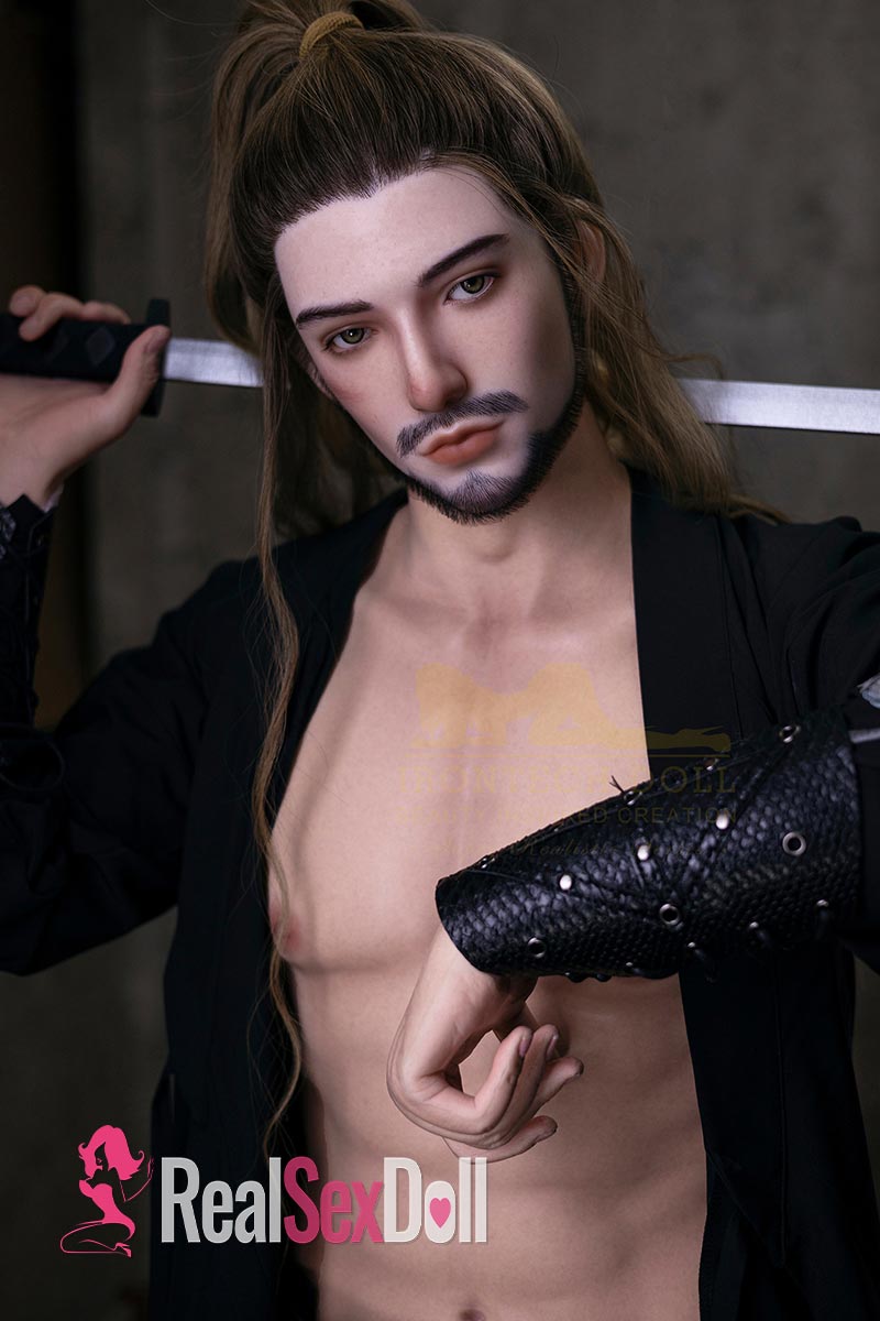 176cm / 5ft9 Male Silicone Sex Doll John with Head M10 vista 2