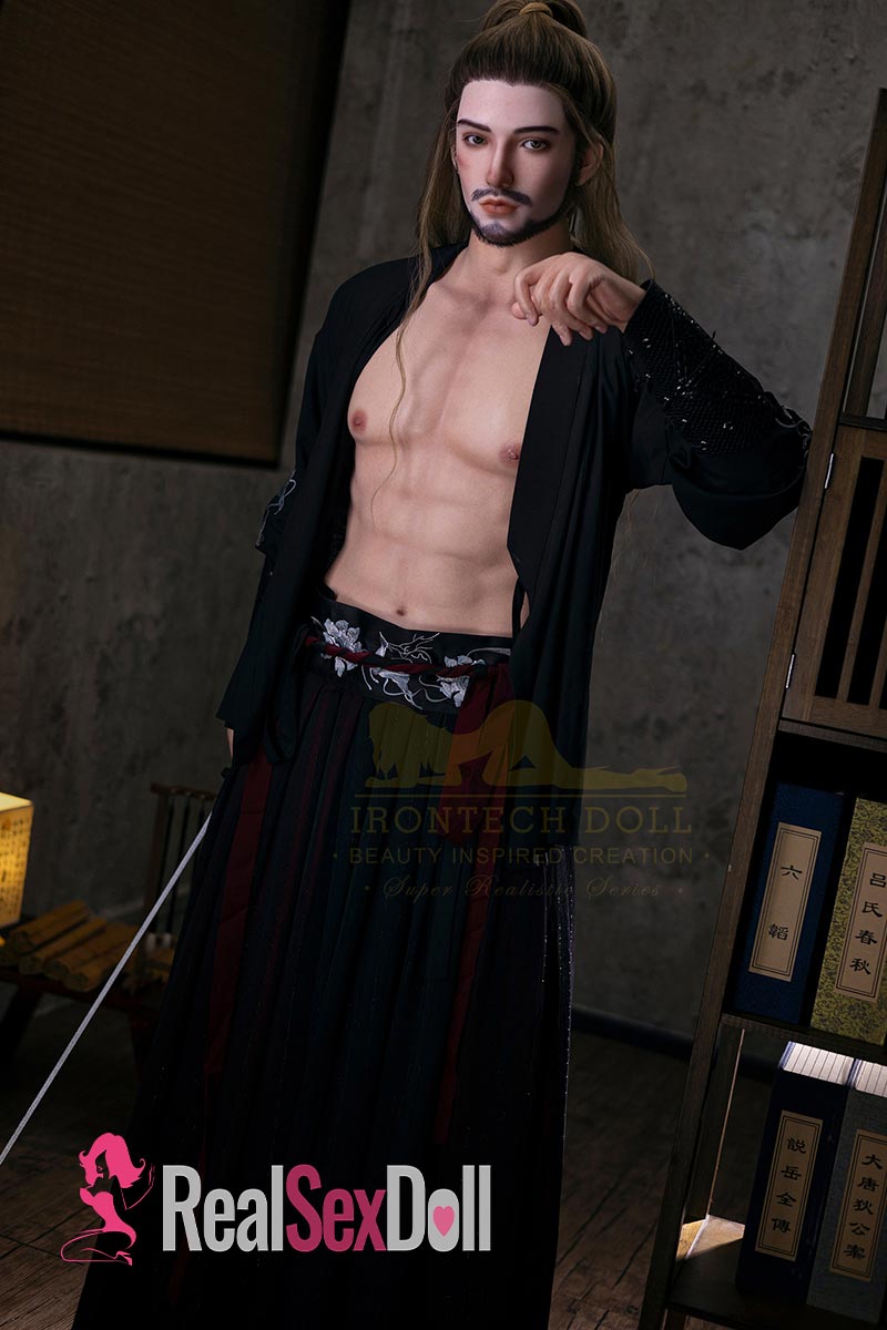 176cm / 5ft9 Male Silicone Sex Doll John with Head M10 vista 5
