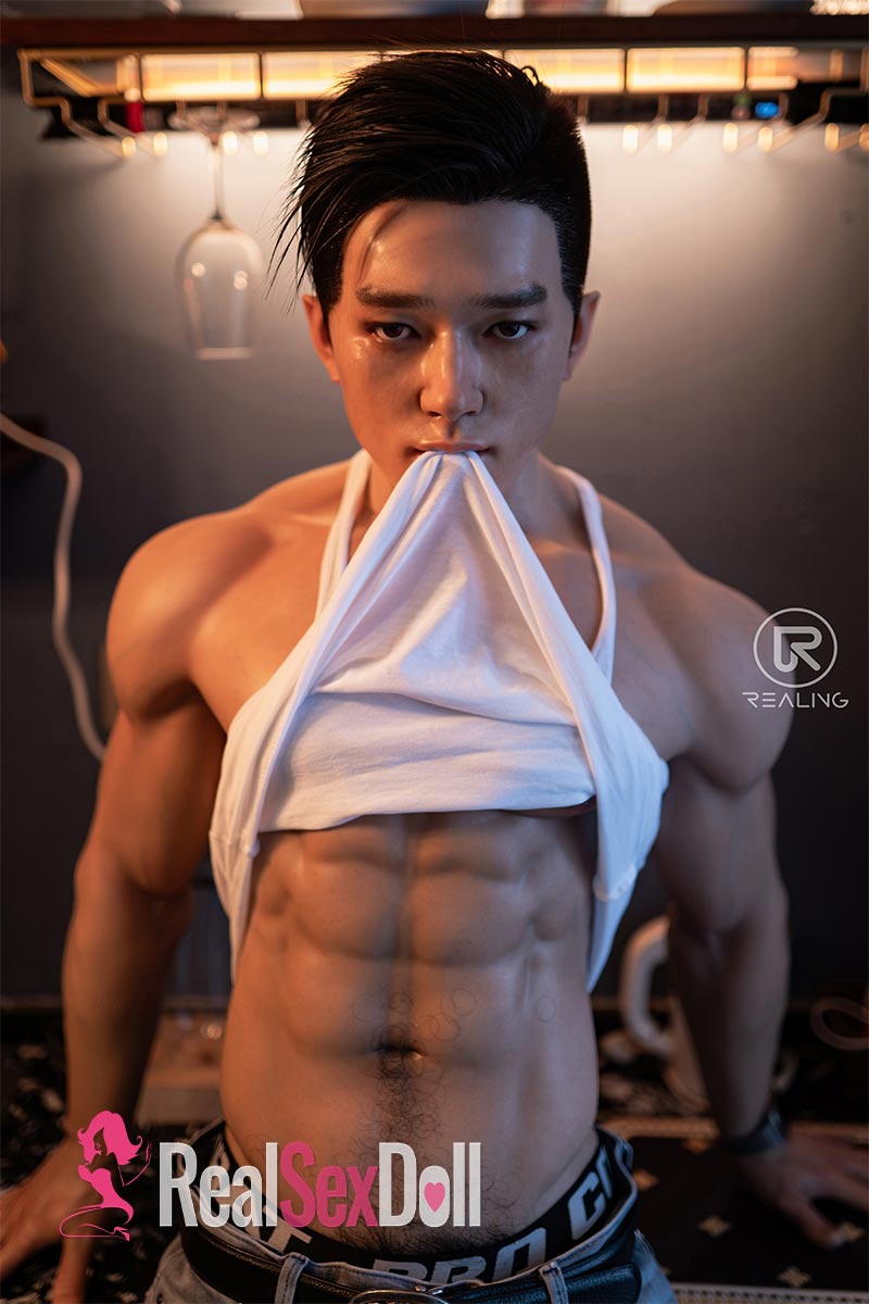 180cm / 5ft11 Male Silicone Sex Doll Xiaohan vista 2
