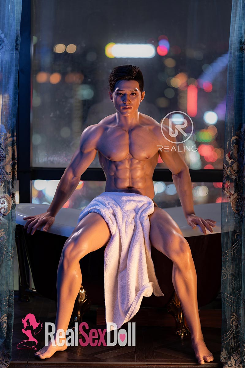 180cm / 5ft11 Male Silicone Sex Doll Xiaohan vista 5