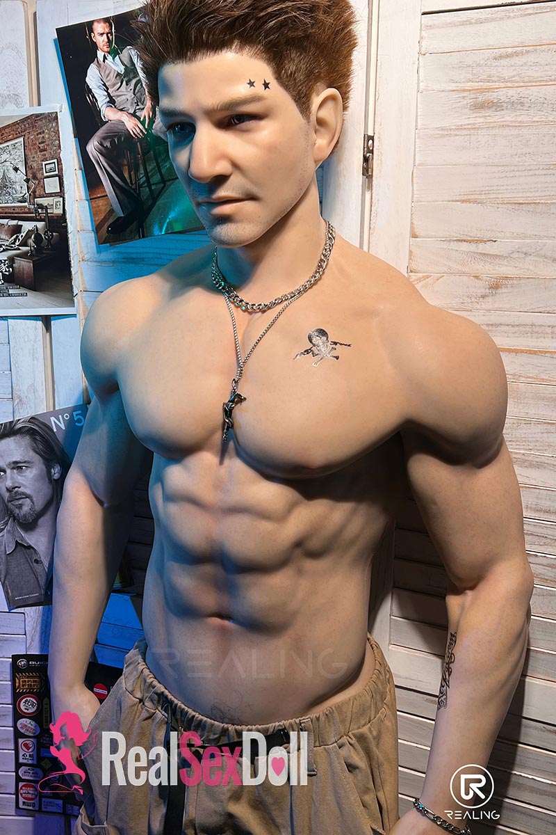 180cm / 5ft11 Male Silicone Sex Doll Herman vista 4