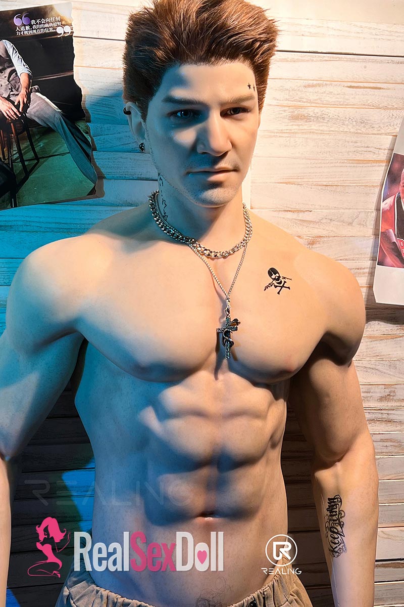 180cm / 5ft11 Male Silicone Sex Doll Herman — 180cm — SILICONE