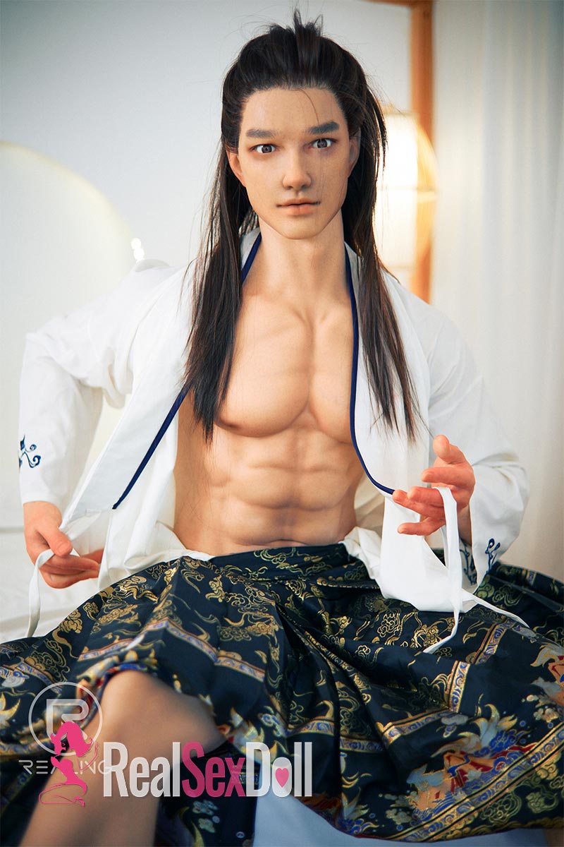 180cm / 5ft11 Male Silicone Sex Doll Hanyang — 180cm — SILICONE