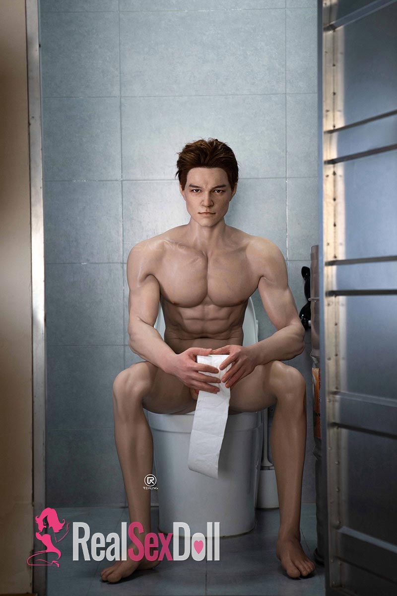 175cm / 5ft7 Male Silicone / Hybrid Sex Doll Jesiah vista 8