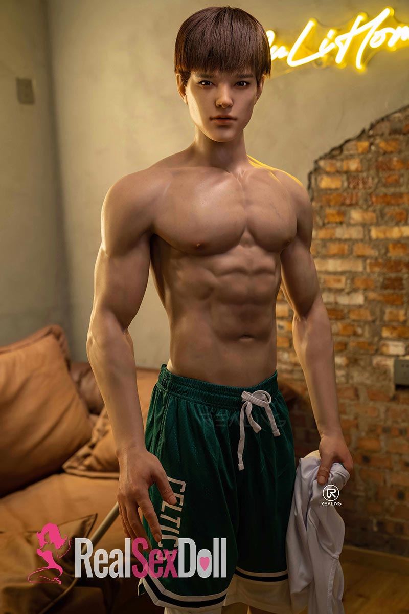 175cm / 5ft7 Male Silicone / Hybrid Sex Doll Leonardo — 175cm — SILICONE