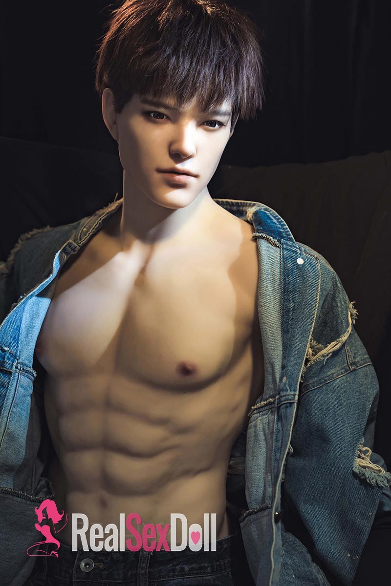 93cm / 3ft Male Silicone / Hybrid Sex Doll Torso Leonardo — 93cm — SILICONE