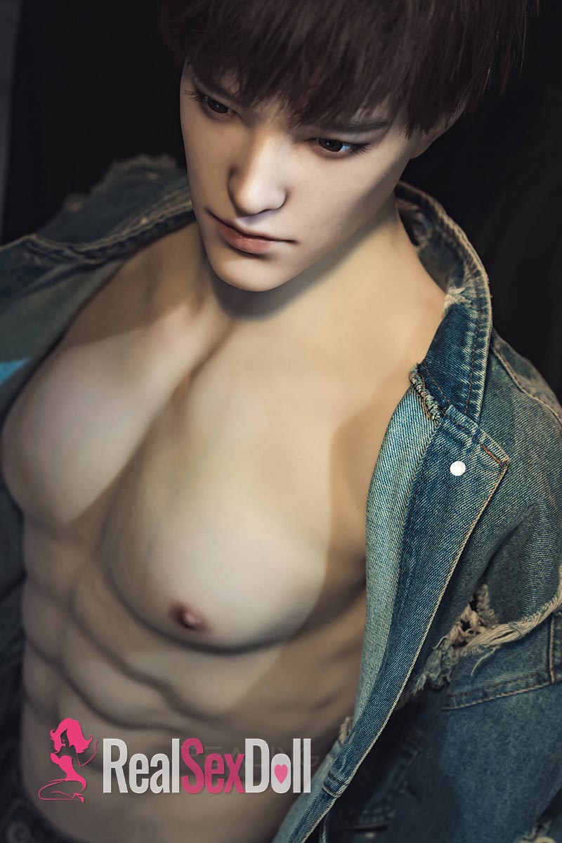 93cm / 3ft Male Silicone / Hybrid Sex Doll Torso Leonardo vista 5