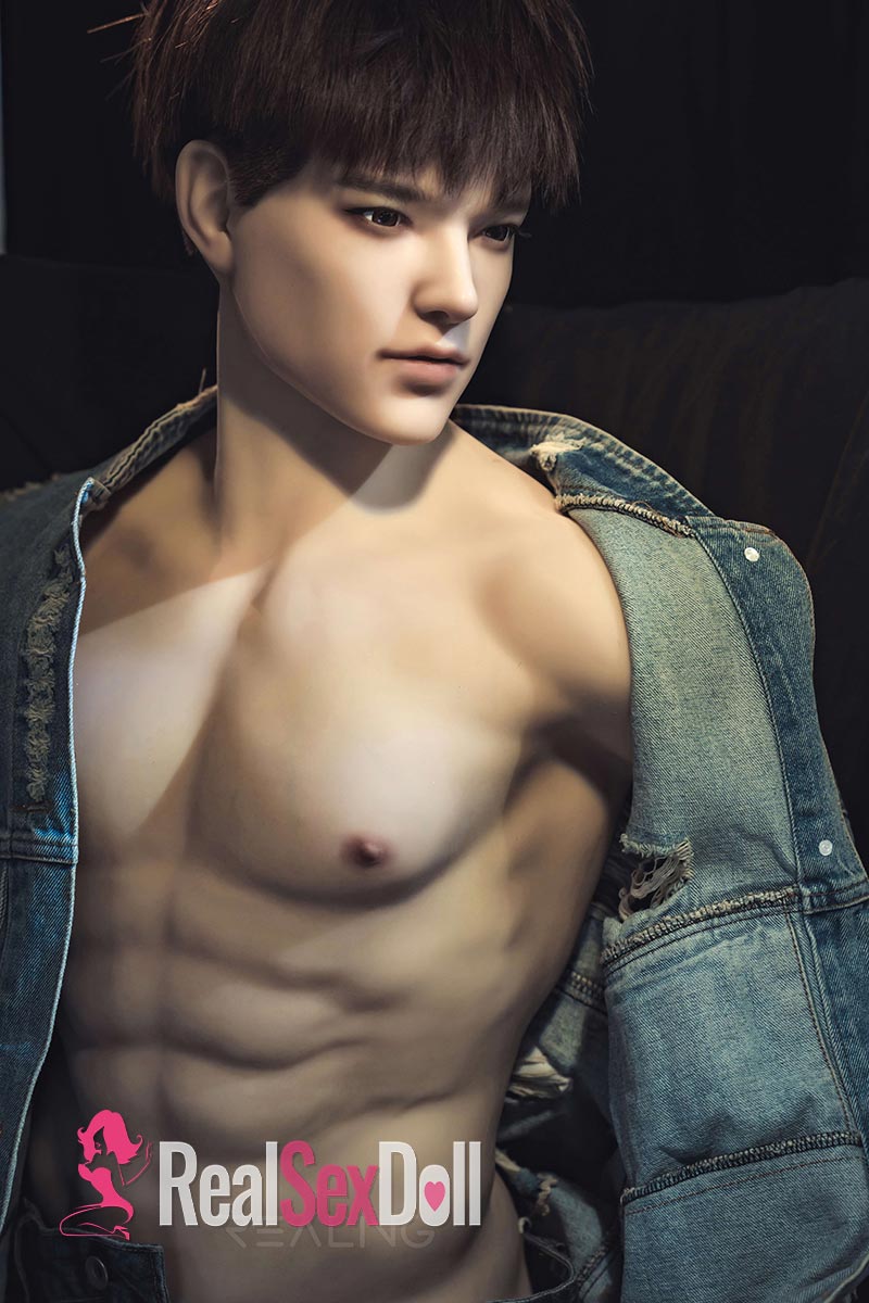 93cm / 3ft Male Silicone / Hybrid Sex Doll Torso Leonardo vista 7