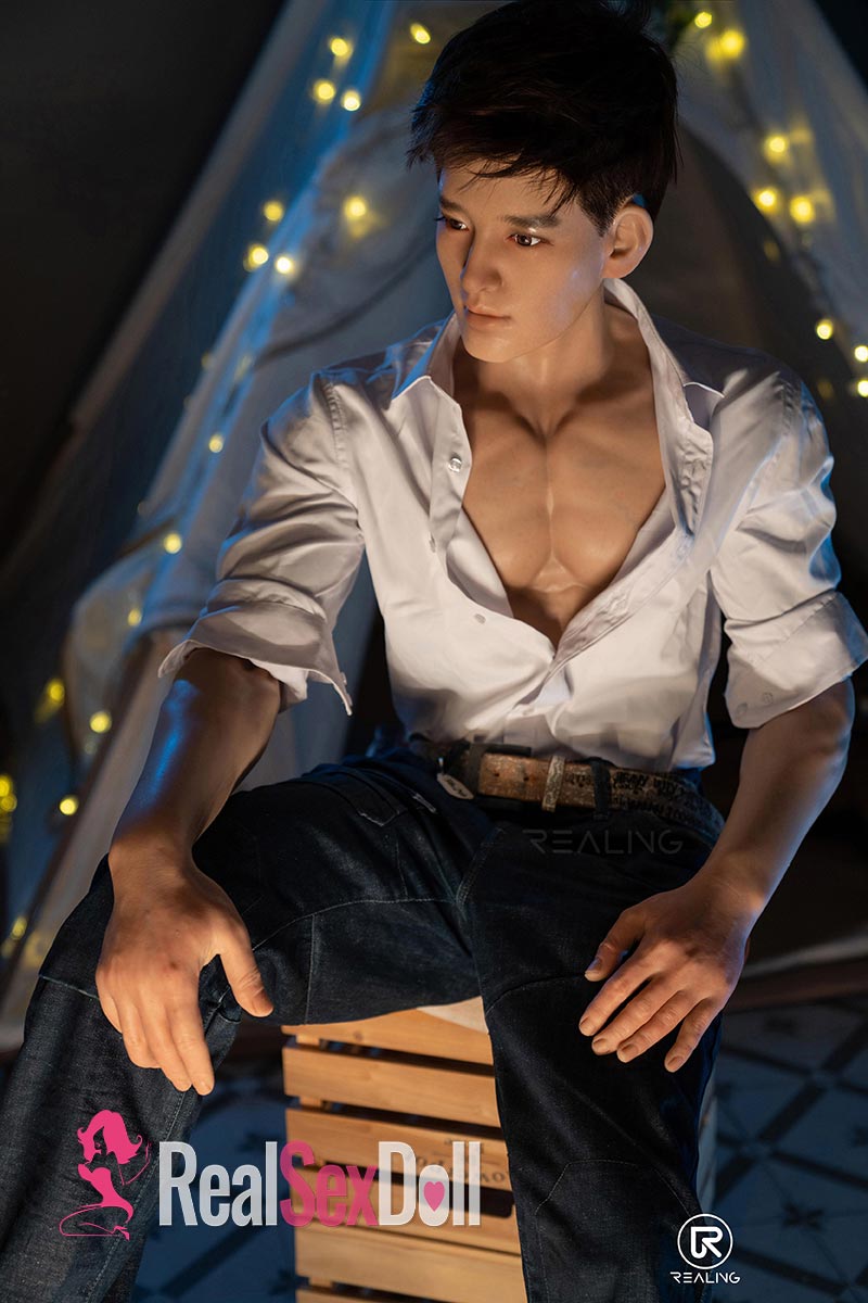 175cm / 5ft7 Male Silicone / Hybrid Sex Doll Martin vista 2