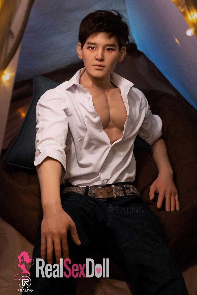 175cm / 5ft7 Male Silicone / Hybrid Sex Doll Martin — 175cm — SILICONE
